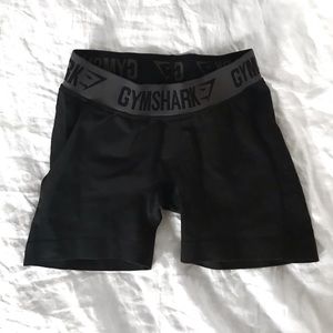 GYMSHARK FLEX SHORTS - Black marl / charcoal - S